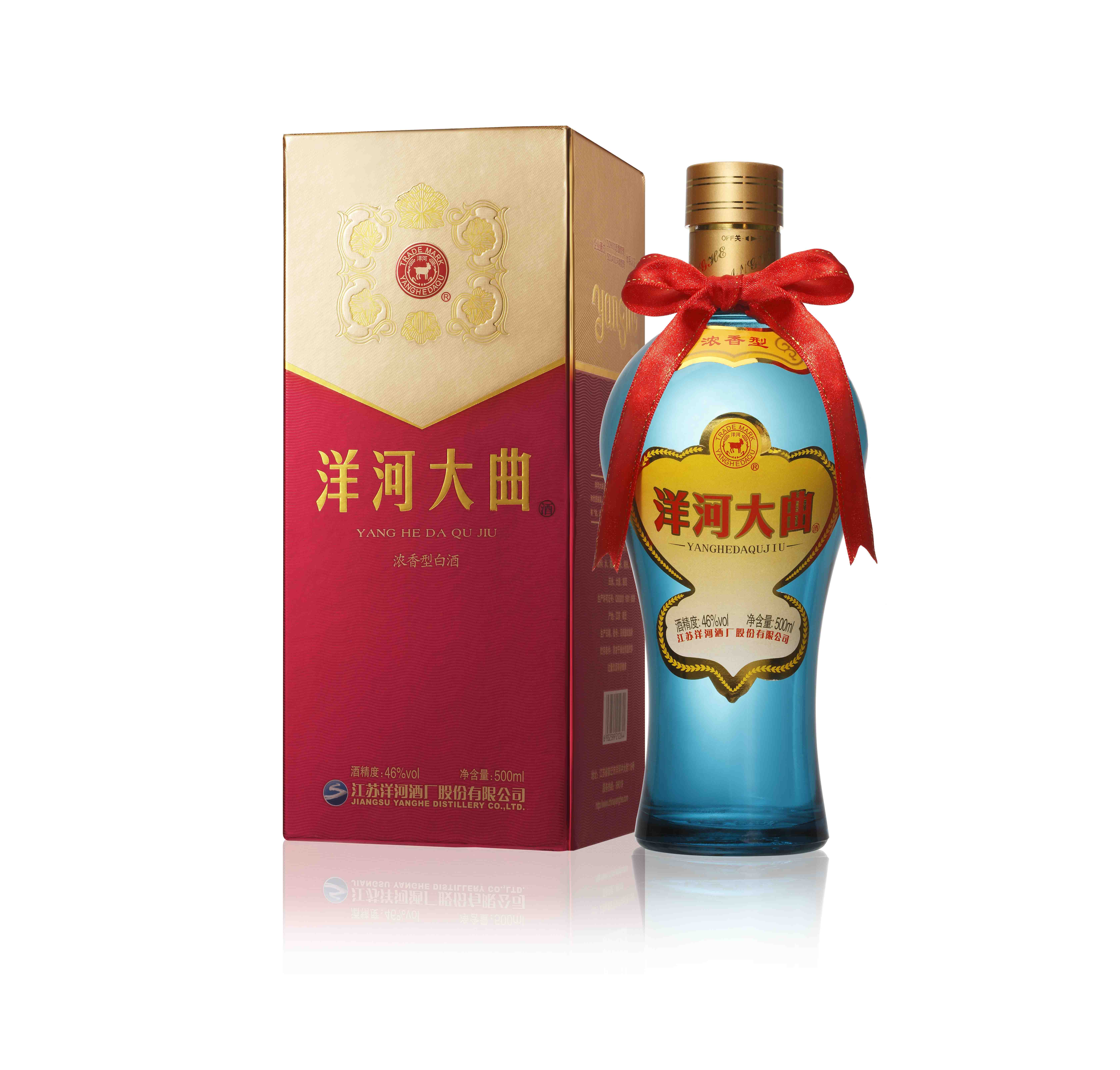 中欧体育大曲新天蓝500ml